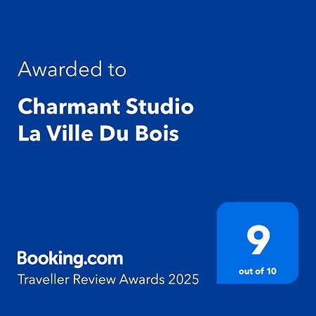 Charmant Studio La Ville Du Bois Eksteriør billede
